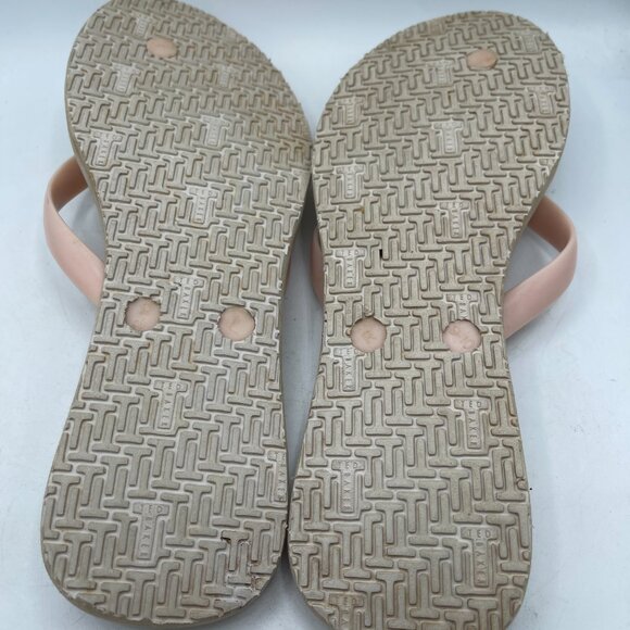 Ted Baker London Floral Flip Flops - Size 9/10 - Picture 6 of 8